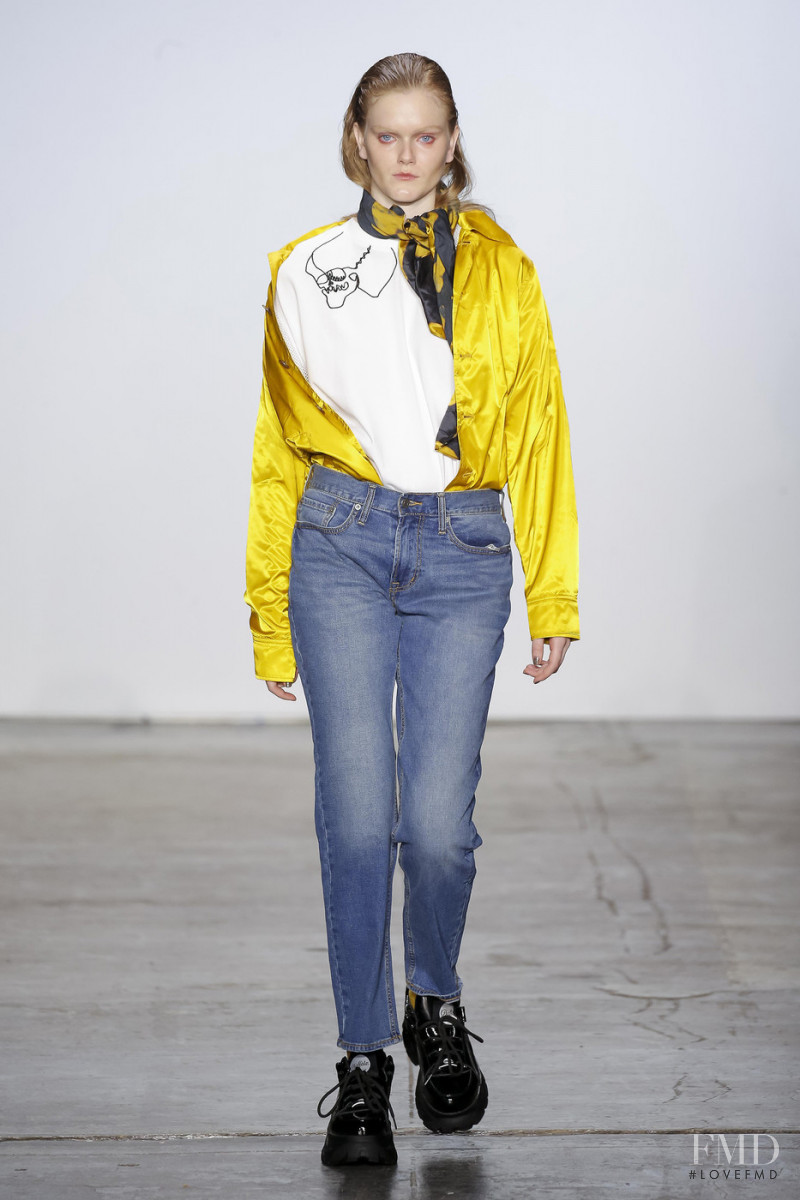 Lily Chapman featured in  the Dirty Pineapple fashion show for Autumn/Winter 2019