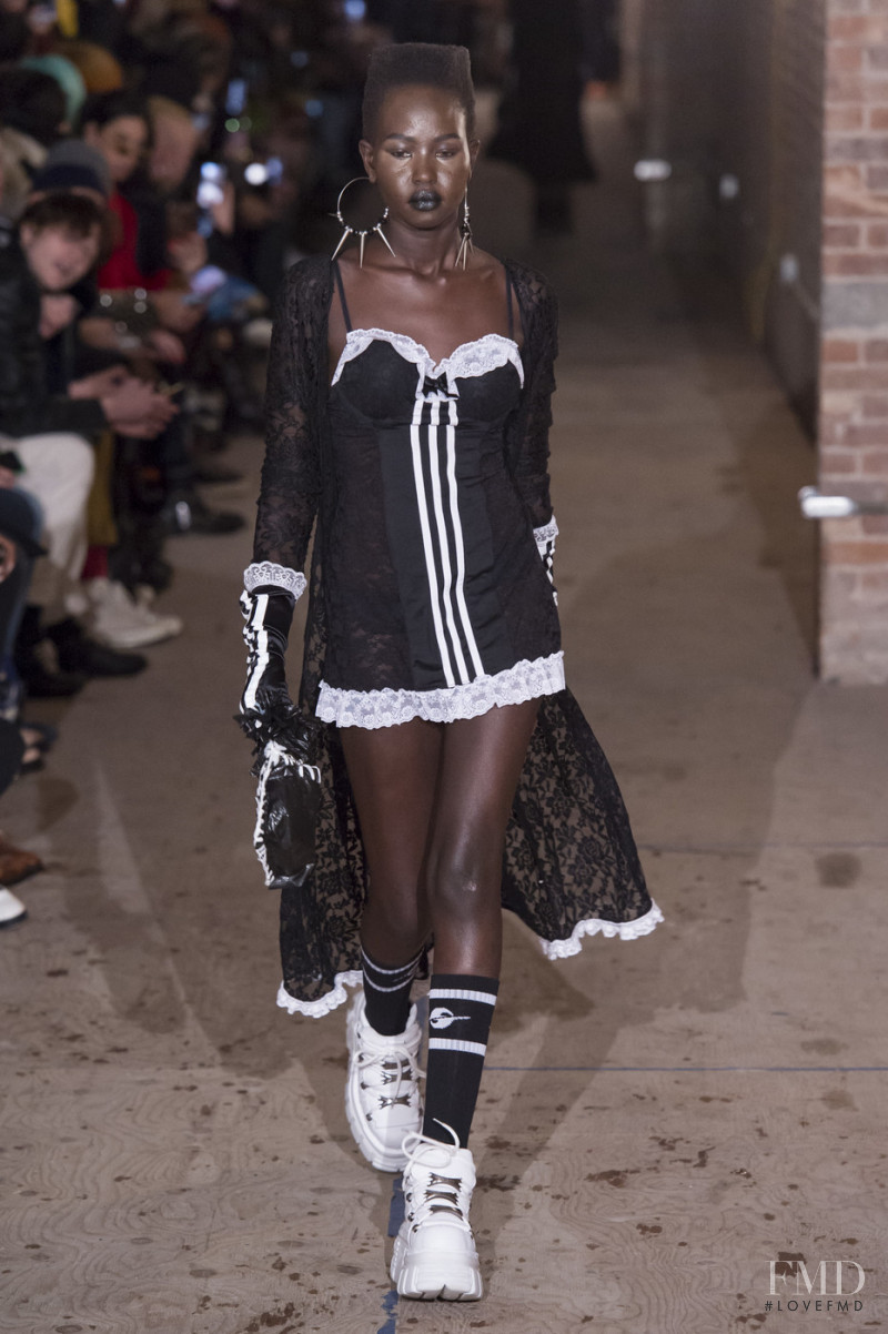 Aweng Chuol featured in  the Gypsy Sport fashion show for Autumn/Winter 2019