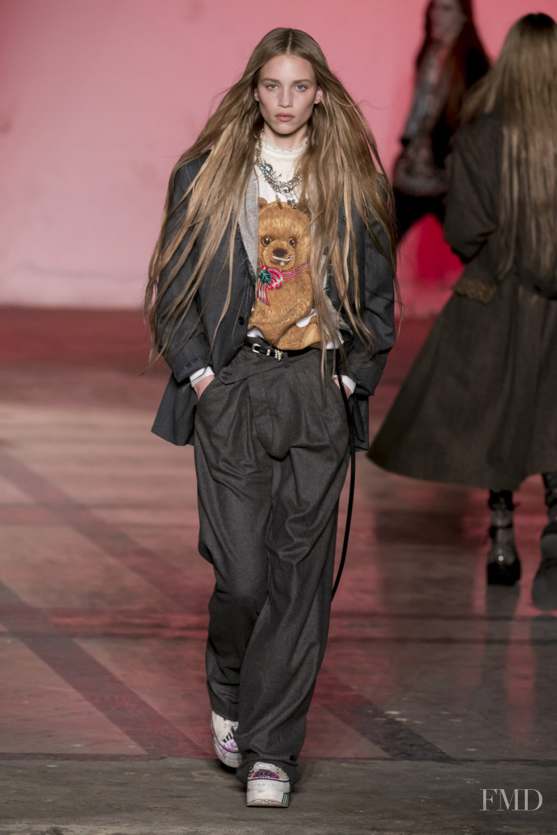 Rebecca Leigh Longendyke featured in  the R13 fashion show for Autumn/Winter 2019