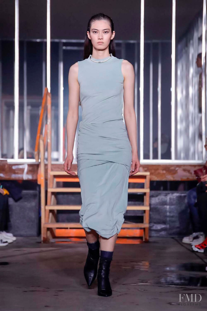 Miki Ehara featured in  the John Elliott fashion show for Autumn/Winter 2019