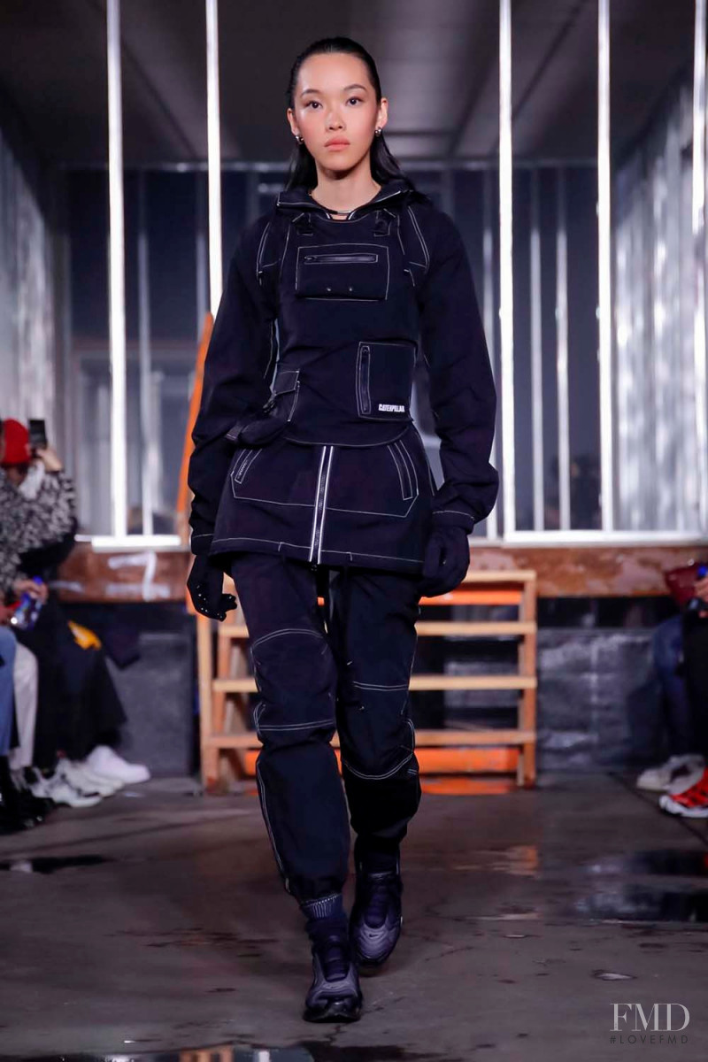 Layla Ong featured in  the John Elliott fashion show for Autumn/Winter 2019