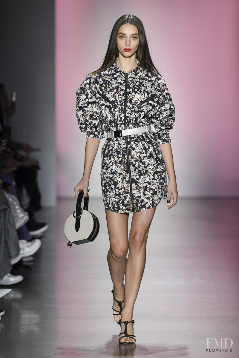 Larissa Marchiori featured in  the Rebecca Minkoff fashion show for Autumn/Winter 2019