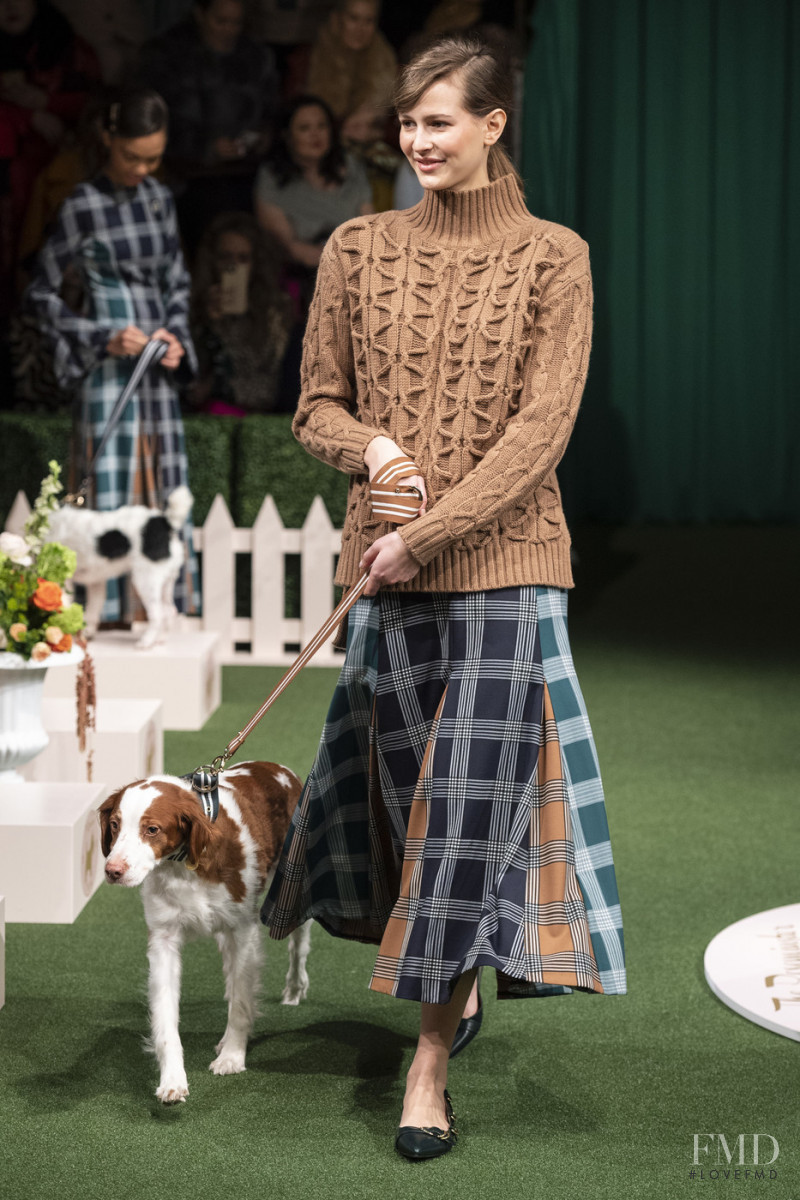 Jeanne Cadieu featured in  the Lela Rose fashion show for Autumn/Winter 2019
