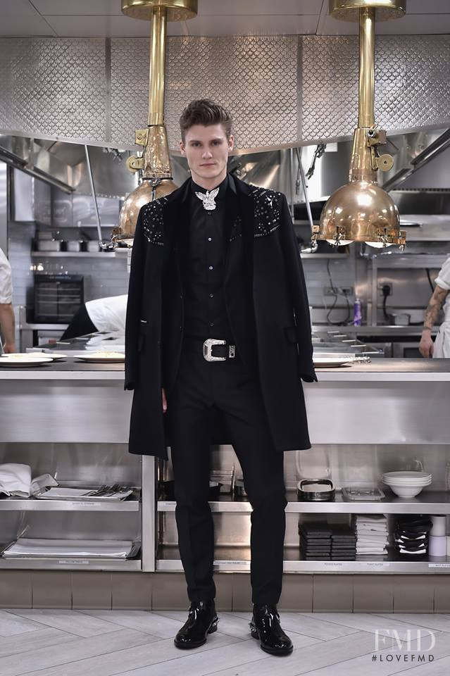 Mikkel Jensen featured in  the Philipp Plein fashion show for Autumn/Winter 2019