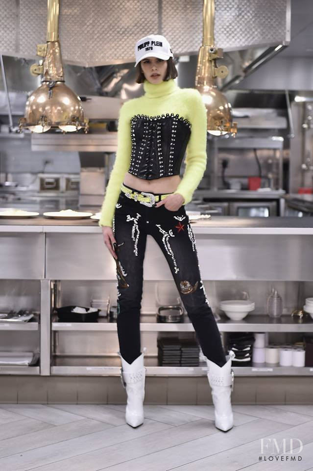 Wioletta Rudko featured in  the Philipp Plein fashion show for Autumn/Winter 2019