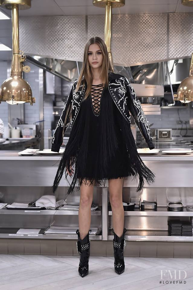 Josephine Skriver featured in  the Philipp Plein fashion show for Autumn/Winter 2019