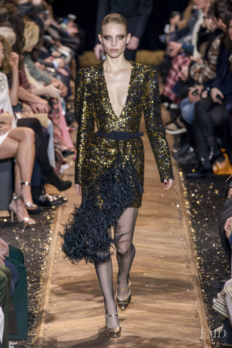 Rebecca Leigh Longendyke featured in  the Michael Kors Collection fashion show for Autumn/Winter 2019