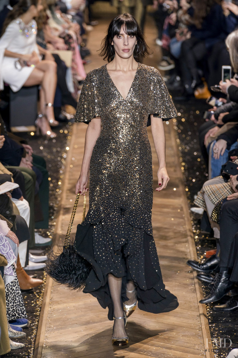 Jamie Bochert featured in  the Michael Kors Collection fashion show for Autumn/Winter 2019