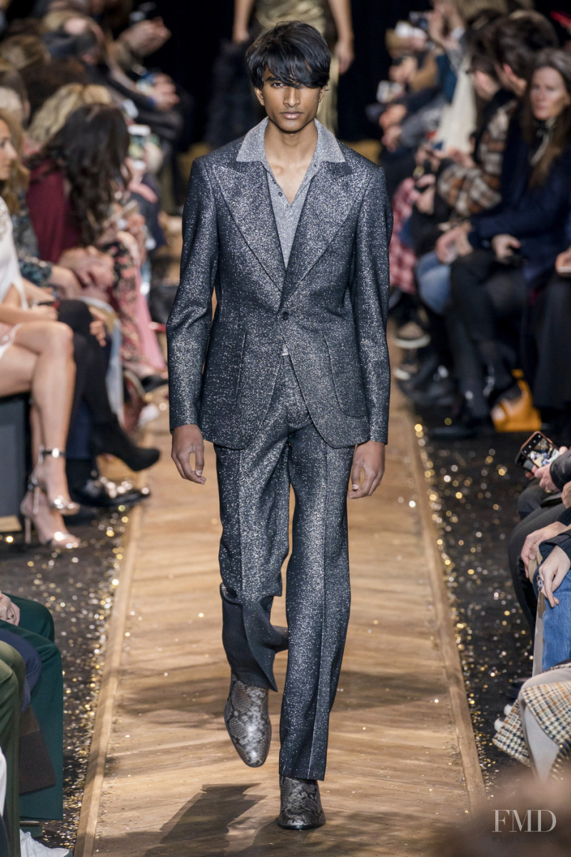 Jeenu Mahadevan featured in  the Michael Kors Collection fashion show for Autumn/Winter 2019