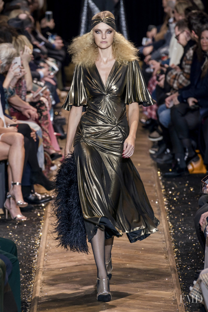 Caroline Trentini featured in  the Michael Kors Collection fashion show for Autumn/Winter 2019