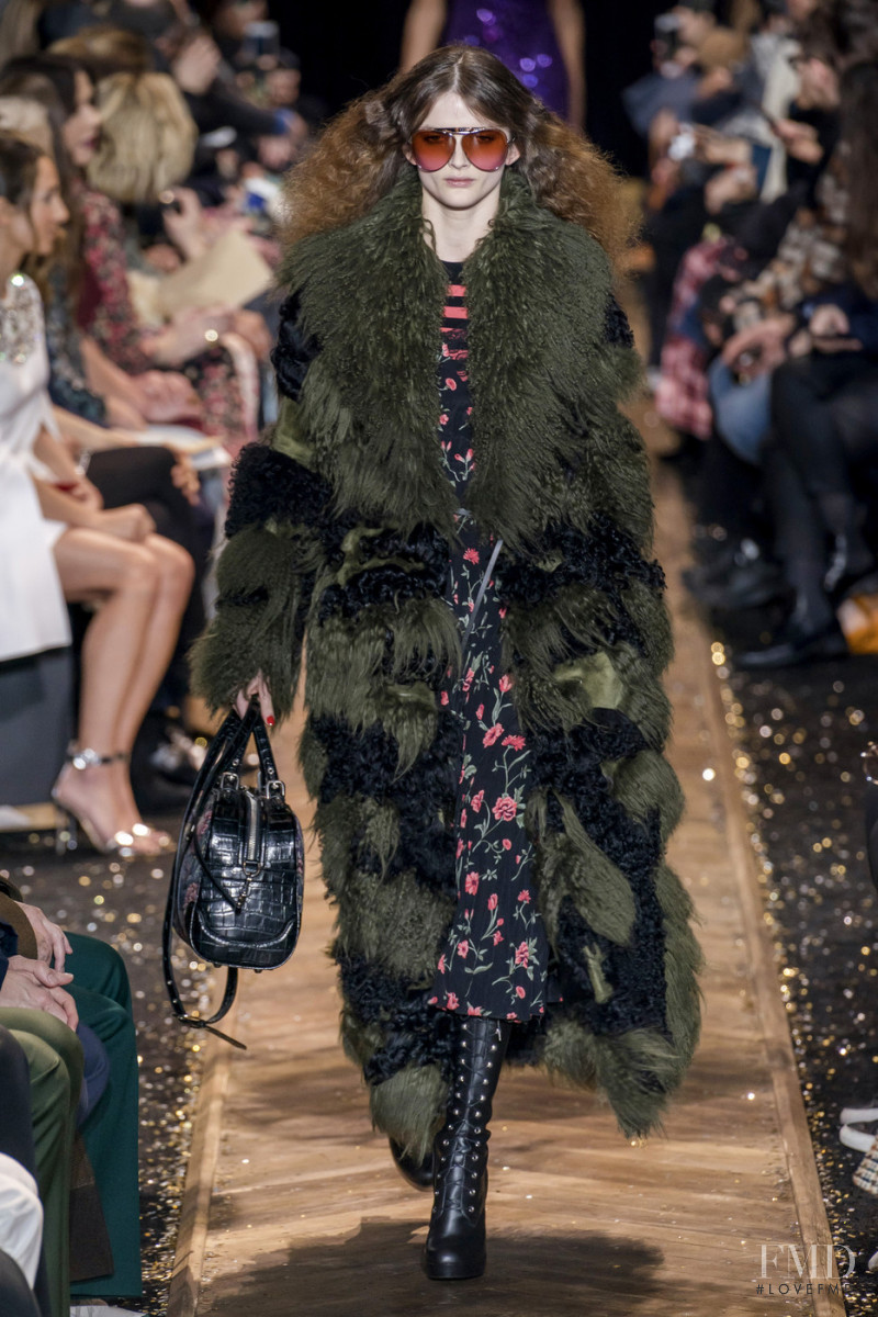 Primrose Archer featured in  the Michael Kors Collection fashion show for Autumn/Winter 2019