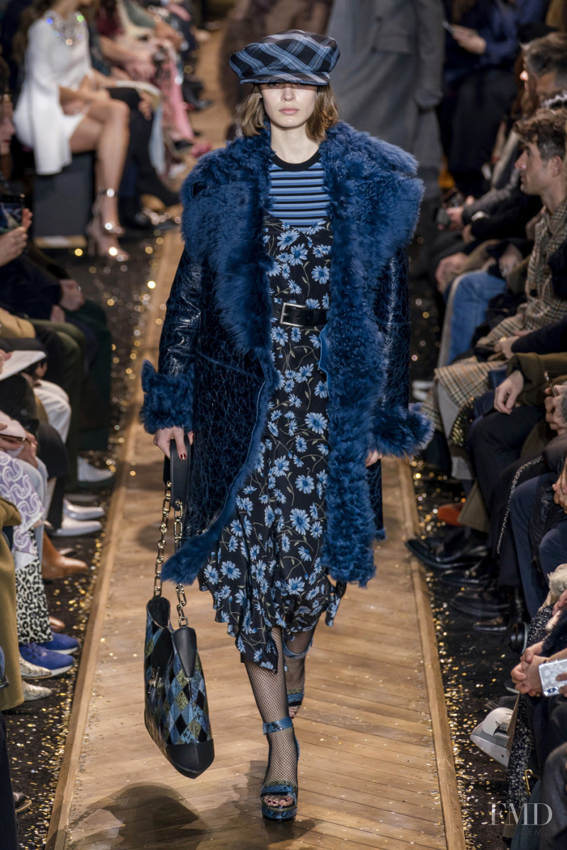 Cara Taylor featured in  the Michael Kors Collection fashion show for Autumn/Winter 2019