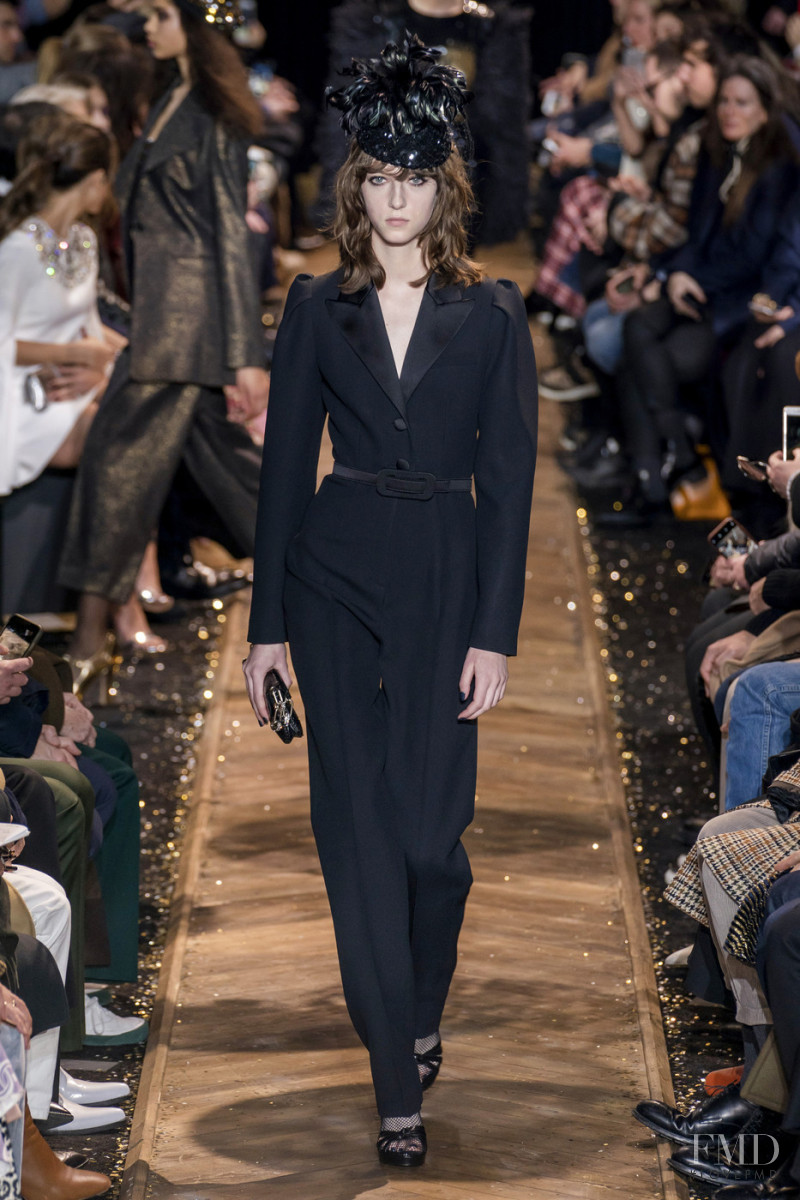 Evelyn Nagy featured in  the Michael Kors Collection fashion show for Autumn/Winter 2019