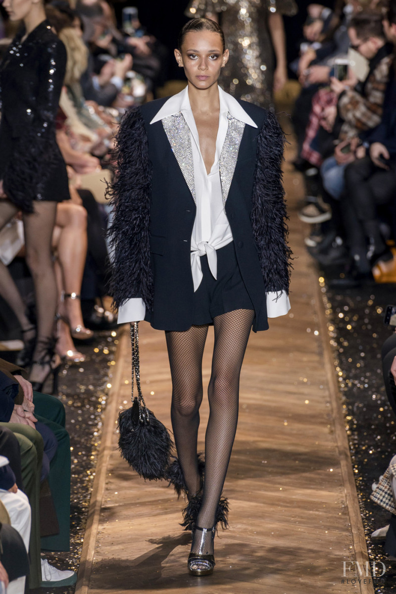 Binx Walton featured in  the Michael Kors Collection fashion show for Autumn/Winter 2019