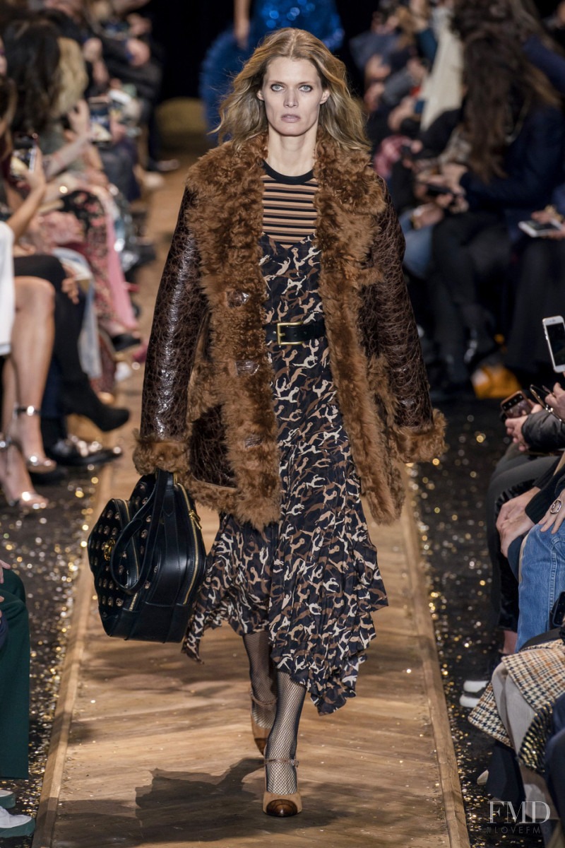 Malgosia Bela featured in  the Michael Kors Collection fashion show for Autumn/Winter 2019