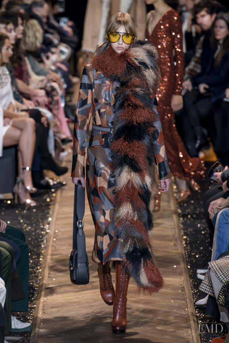 Bente Oort featured in  the Michael Kors Collection fashion show for Autumn/Winter 2019