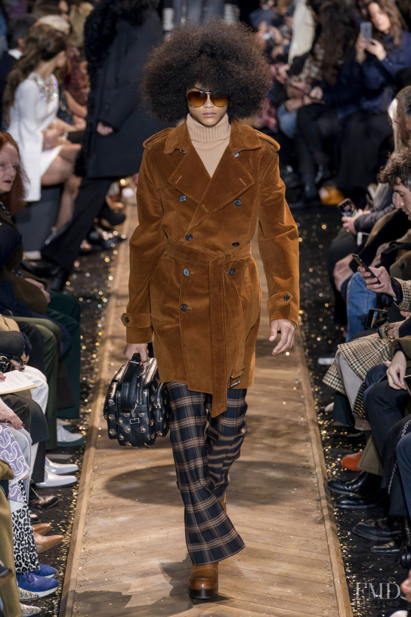 Joaquim Arnell featured in  the Michael Kors Collection fashion show for Autumn/Winter 2019