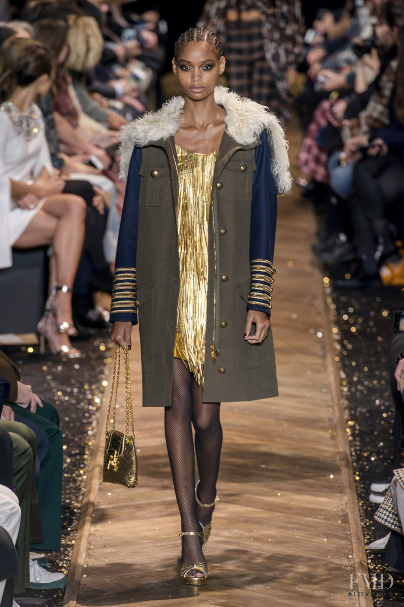Blesnya Minher featured in  the Michael Kors Collection fashion show for Autumn/Winter 2019