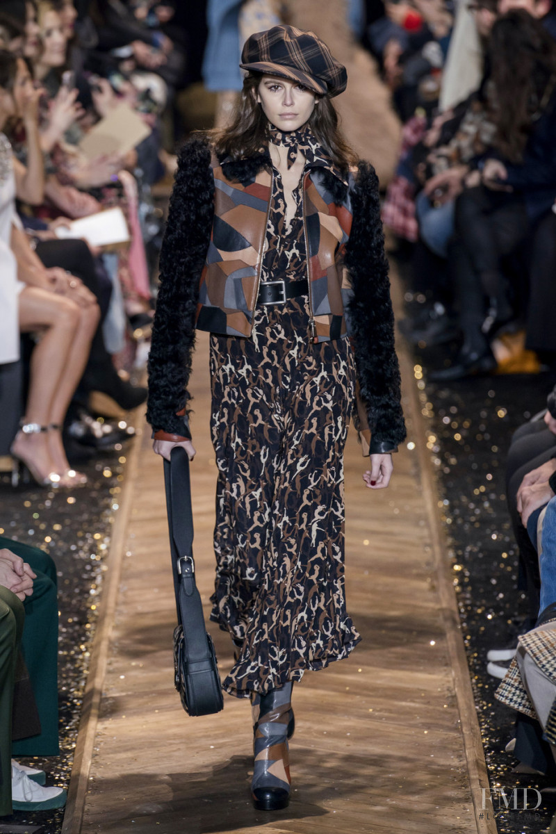 Kaia Gerber featured in  the Michael Kors Collection fashion show for Autumn/Winter 2019