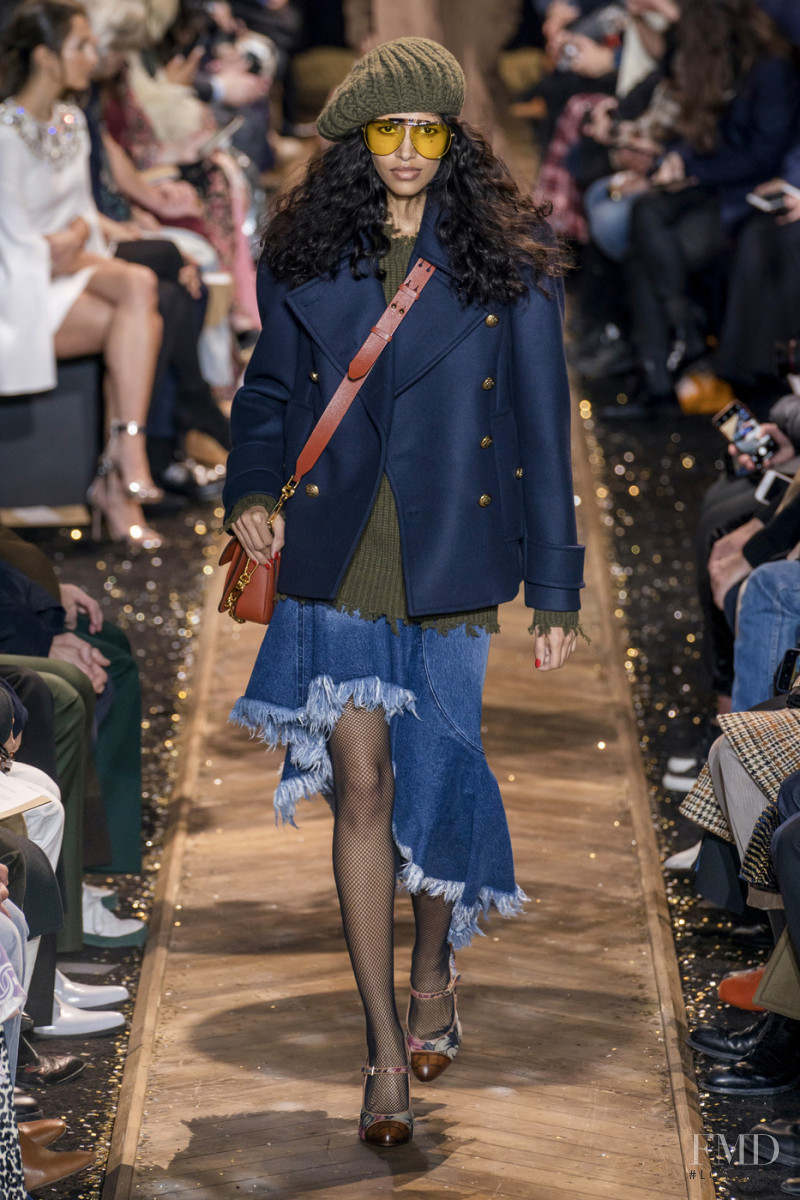 Pooja Mor featured in  the Michael Kors Collection fashion show for Autumn/Winter 2019