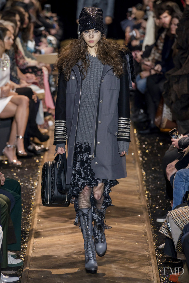Lea Julian featured in  the Michael Kors Collection fashion show for Autumn/Winter 2019