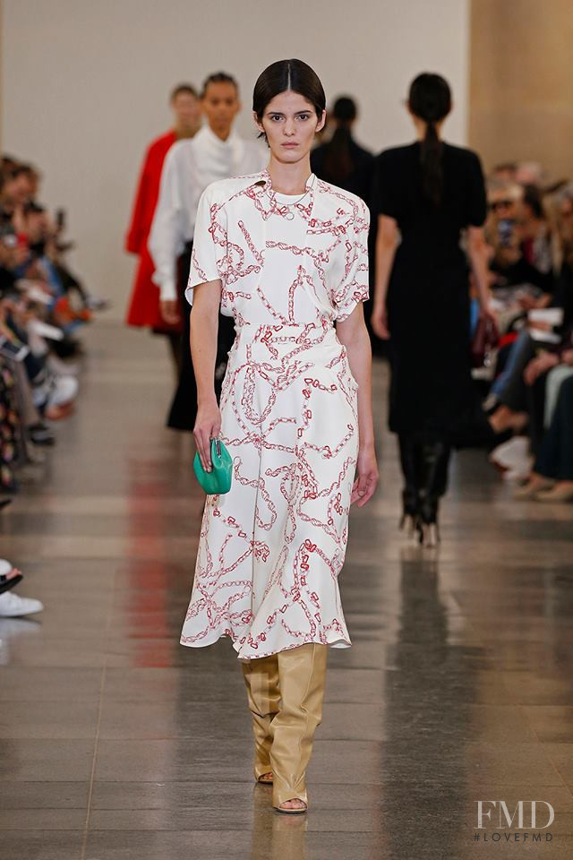 Melany Rivero Bonitto featured in  the Victoria Beckham fashion show for Autumn/Winter 2019