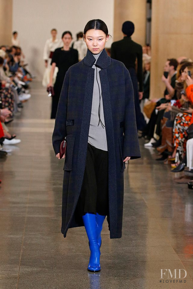 Yoon Young Bae featured in  the Victoria Beckham fashion show for Autumn/Winter 2019