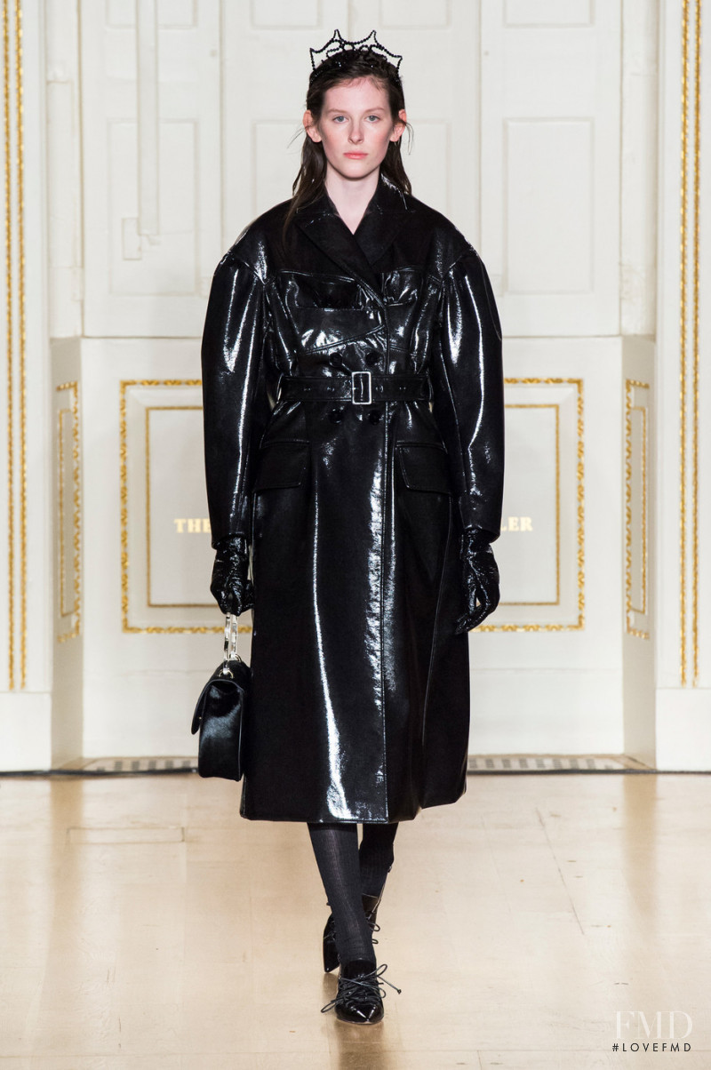 Freya Lawrence featured in  the Simone Rocha fashion show for Autumn/Winter 2019