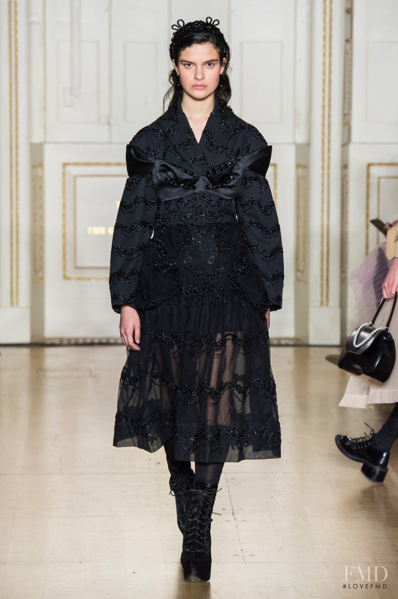 Evangeline Ling featured in  the Simone Rocha fashion show for Autumn/Winter 2019