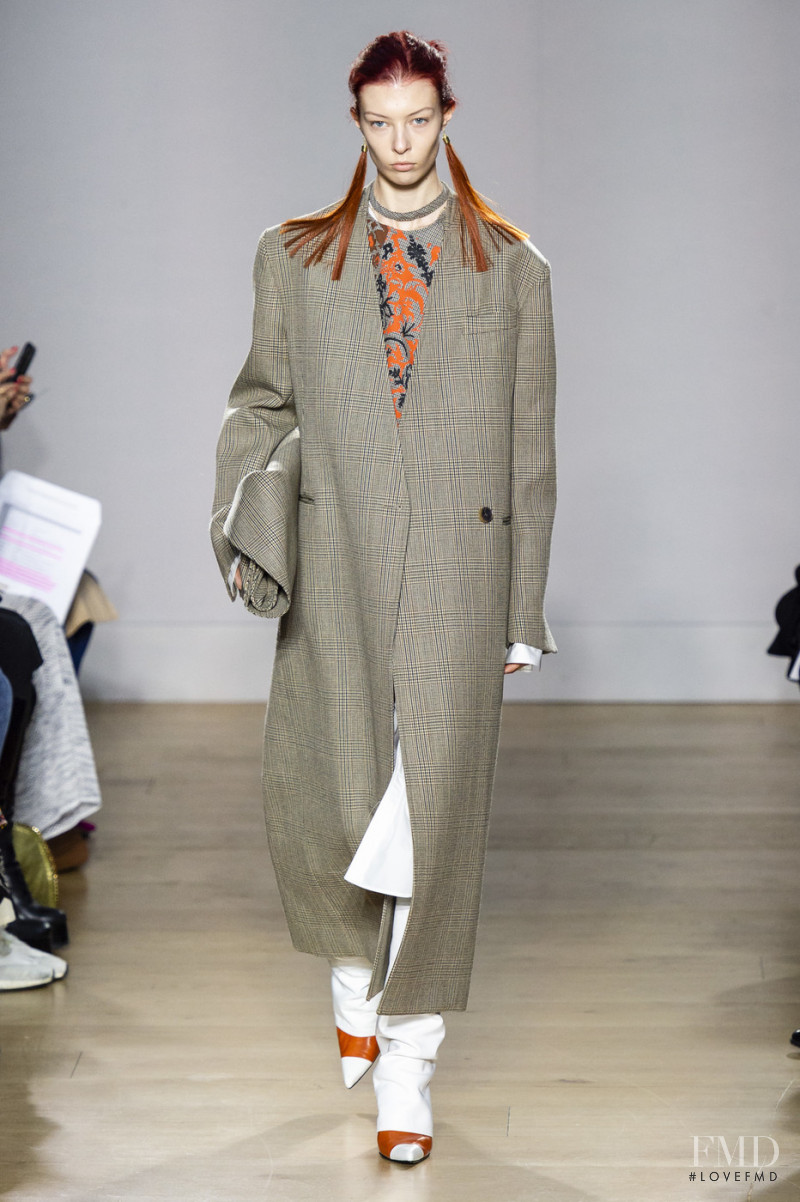 Remington Williams featured in  the Ports 1961 fashion show for Autumn/Winter 2019