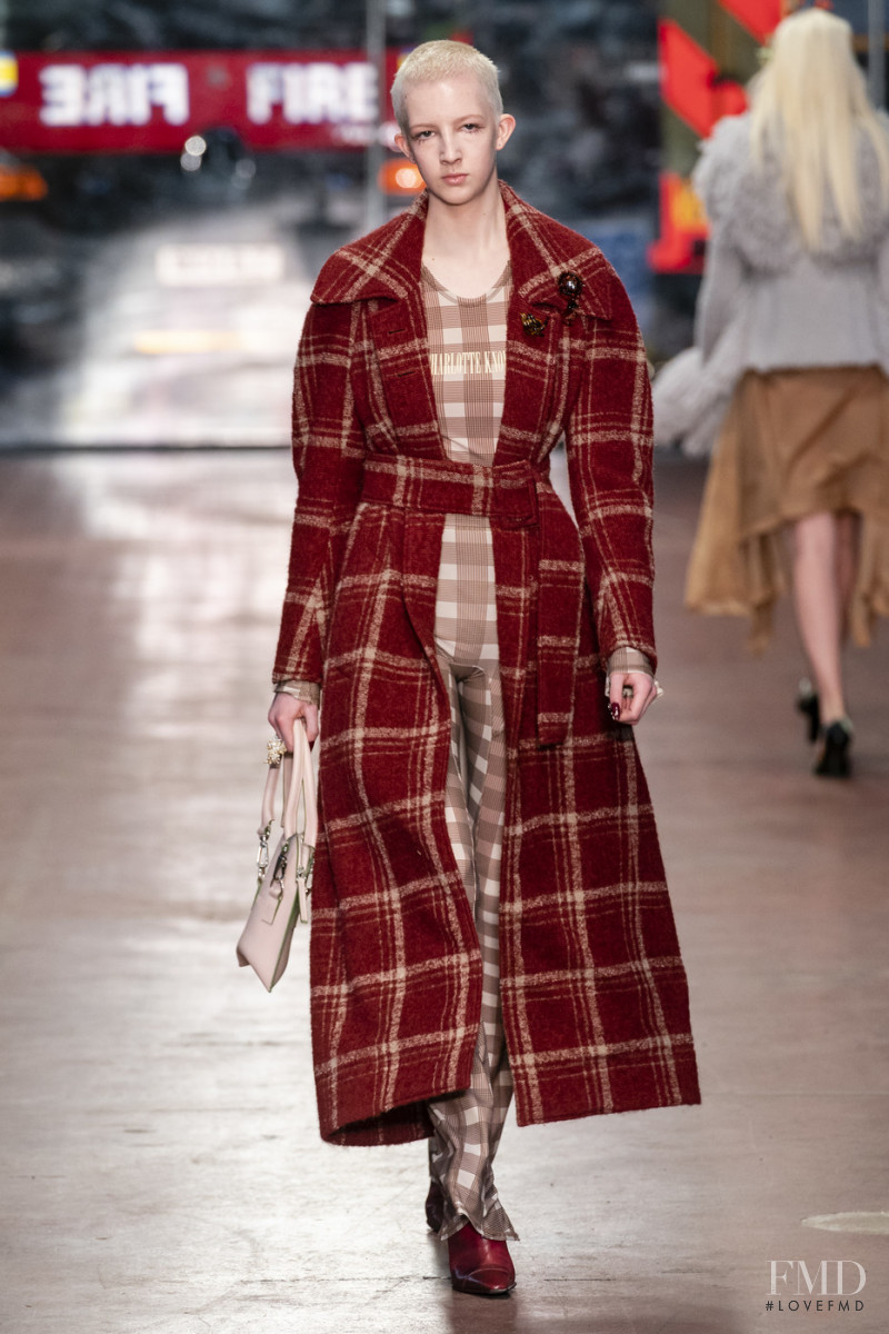 Finn Buchanan featured in  the Fashion East fashion show for Autumn/Winter 2019