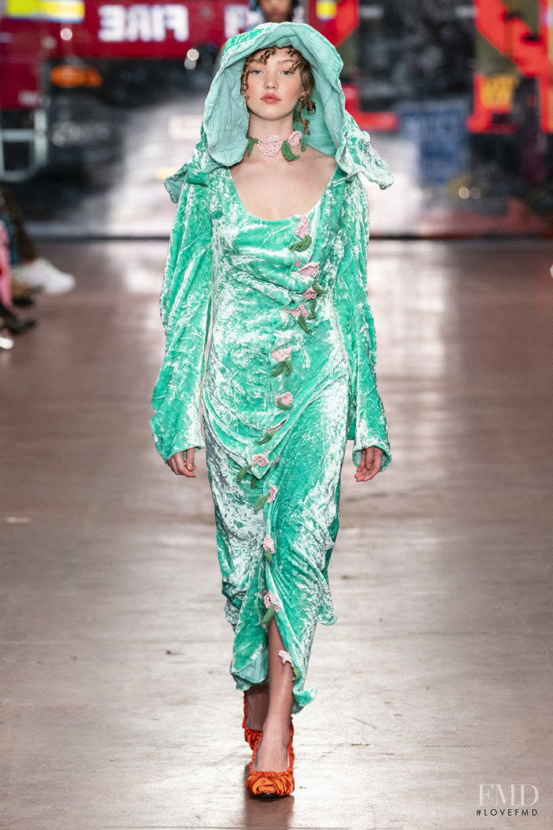 Sylvie MacDonald featured in  the Fashion East fashion show for Autumn/Winter 2019