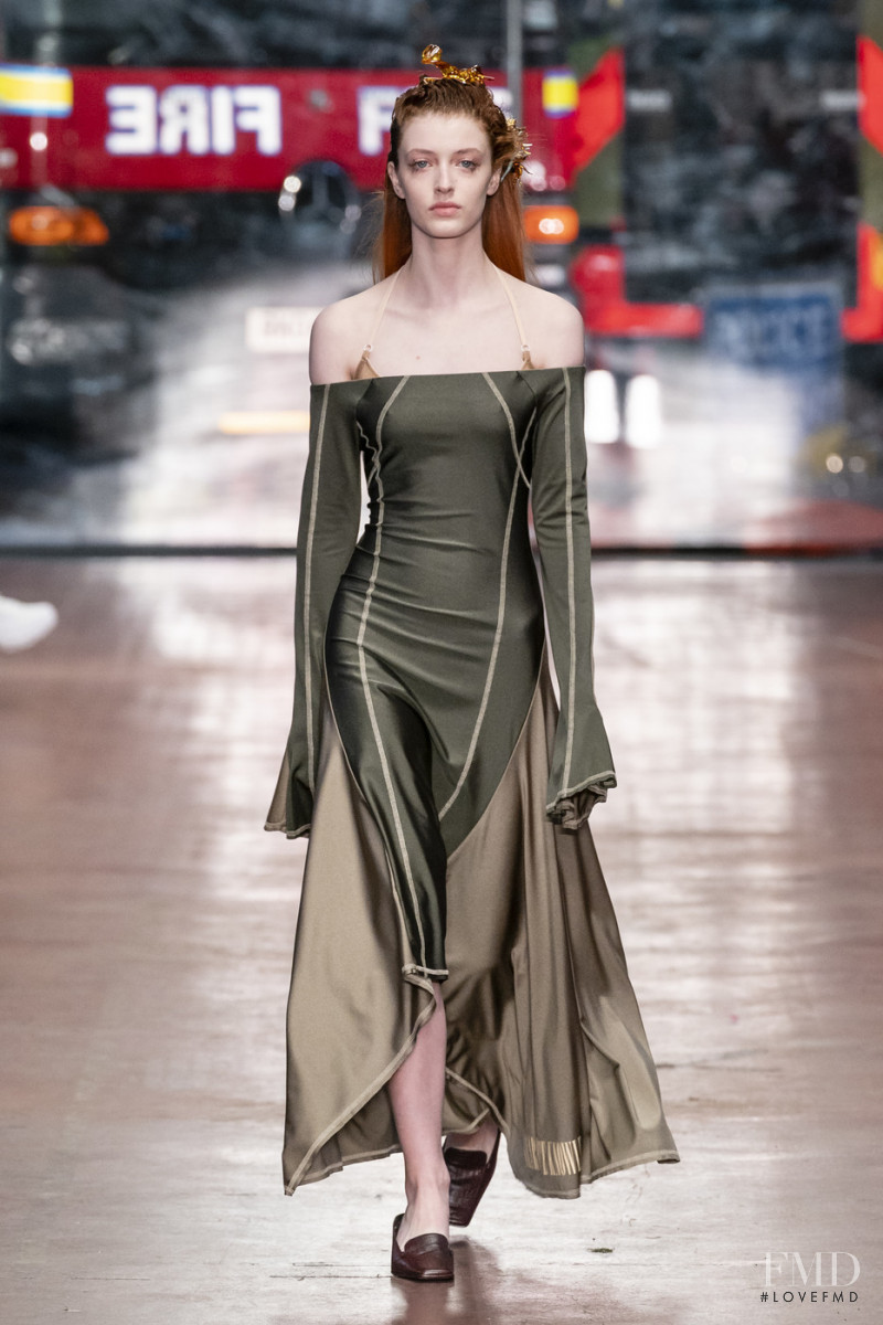 Belle Pierson featured in  the Fashion East fashion show for Autumn/Winter 2019