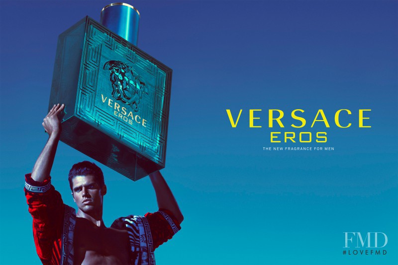 Brian Shimansky featured in  the Versace Fragrance \'Eros\' Fragranc advertisement for Autumn/Winter 2012