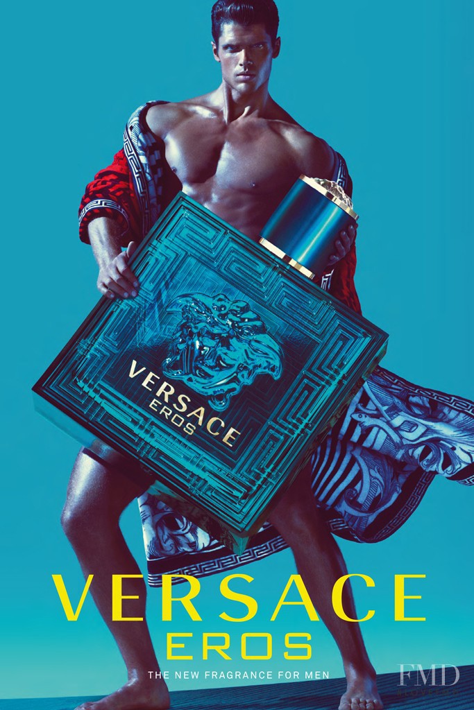 Brian Shimansky featured in  the Versace Fragrance \'Eros\' Fragranc advertisement for Autumn/Winter 2012
