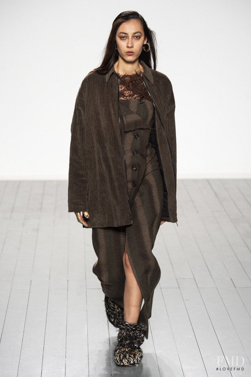 Gaia Orgeas featured in  the Asai fashion show for Autumn/Winter 2019