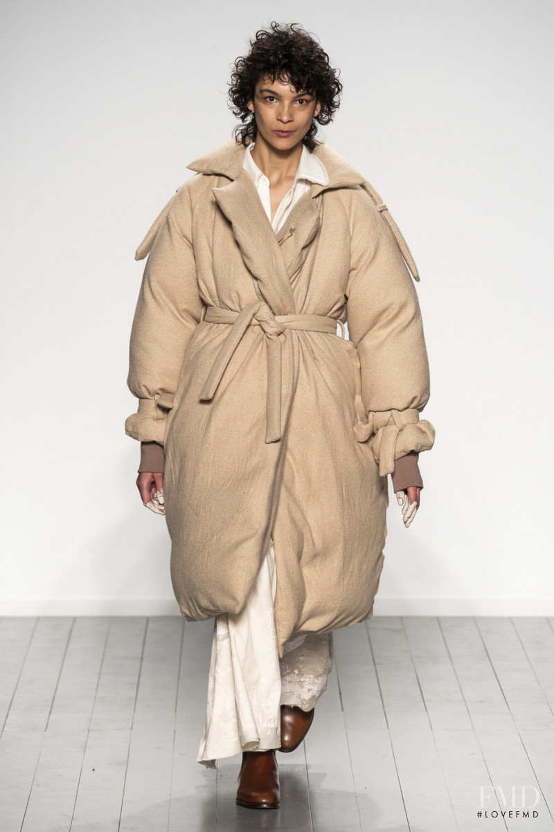 Jess Cole featured in  the Asai fashion show for Autumn/Winter 2019