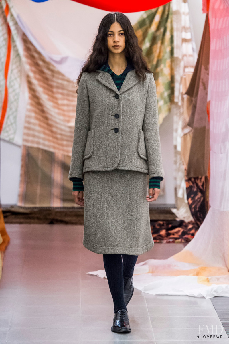 Rocio Marconi featured in  the Wales Bonner fashion show for Autumn/Winter 2019