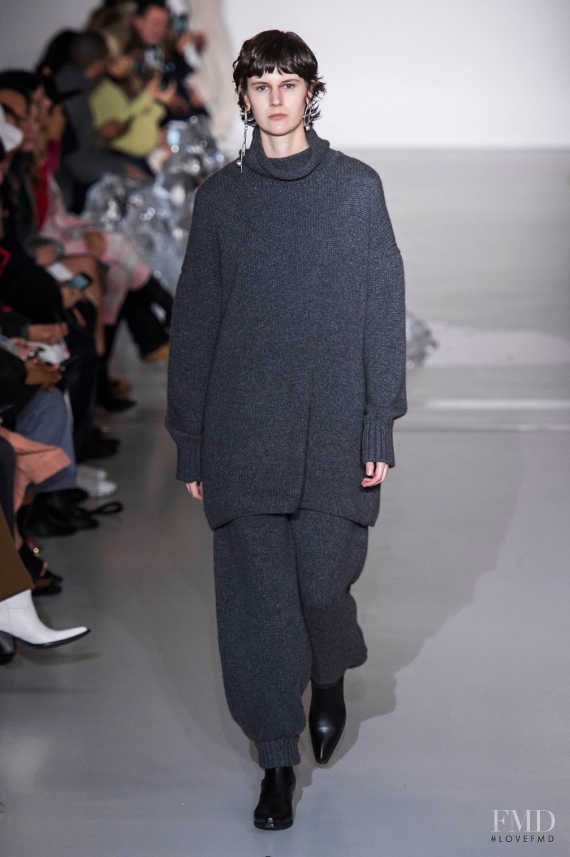 Jamily Meurer Wernke featured in  the Pringle of Scotland fashion show for Autumn/Winter 2019