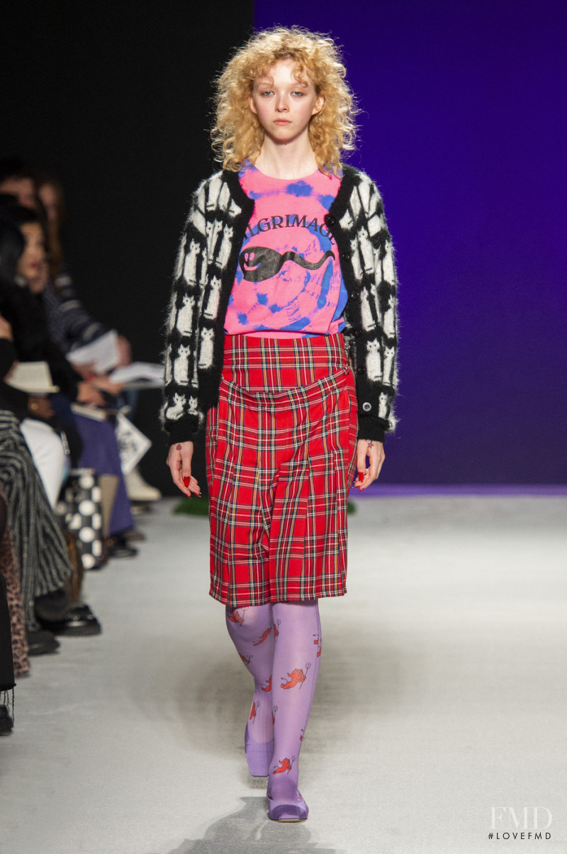 Lily Nova featured in  the Ashley Williams fashion show for Autumn/Winter 2019