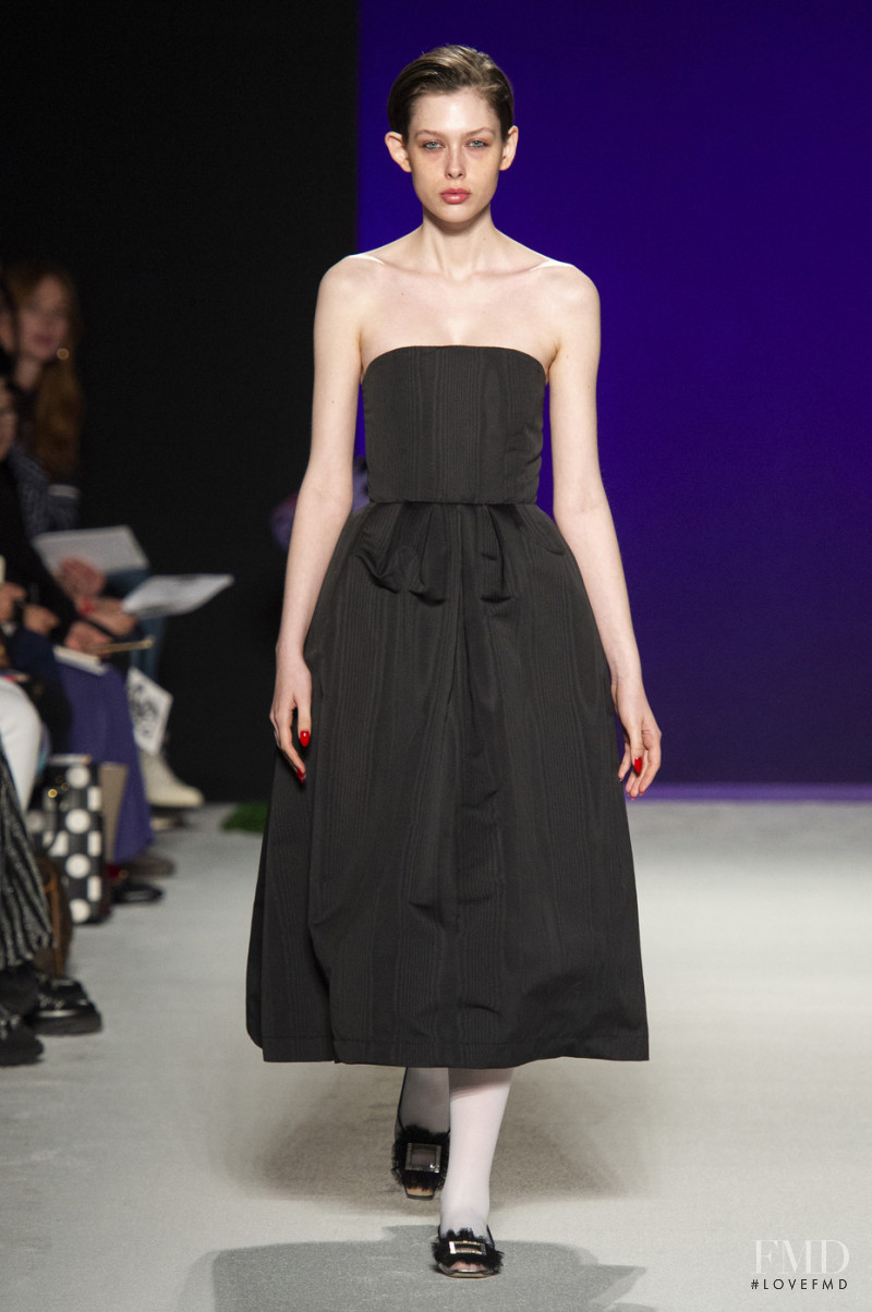 Pia Ekman featured in  the Ashley Williams fashion show for Autumn/Winter 2019