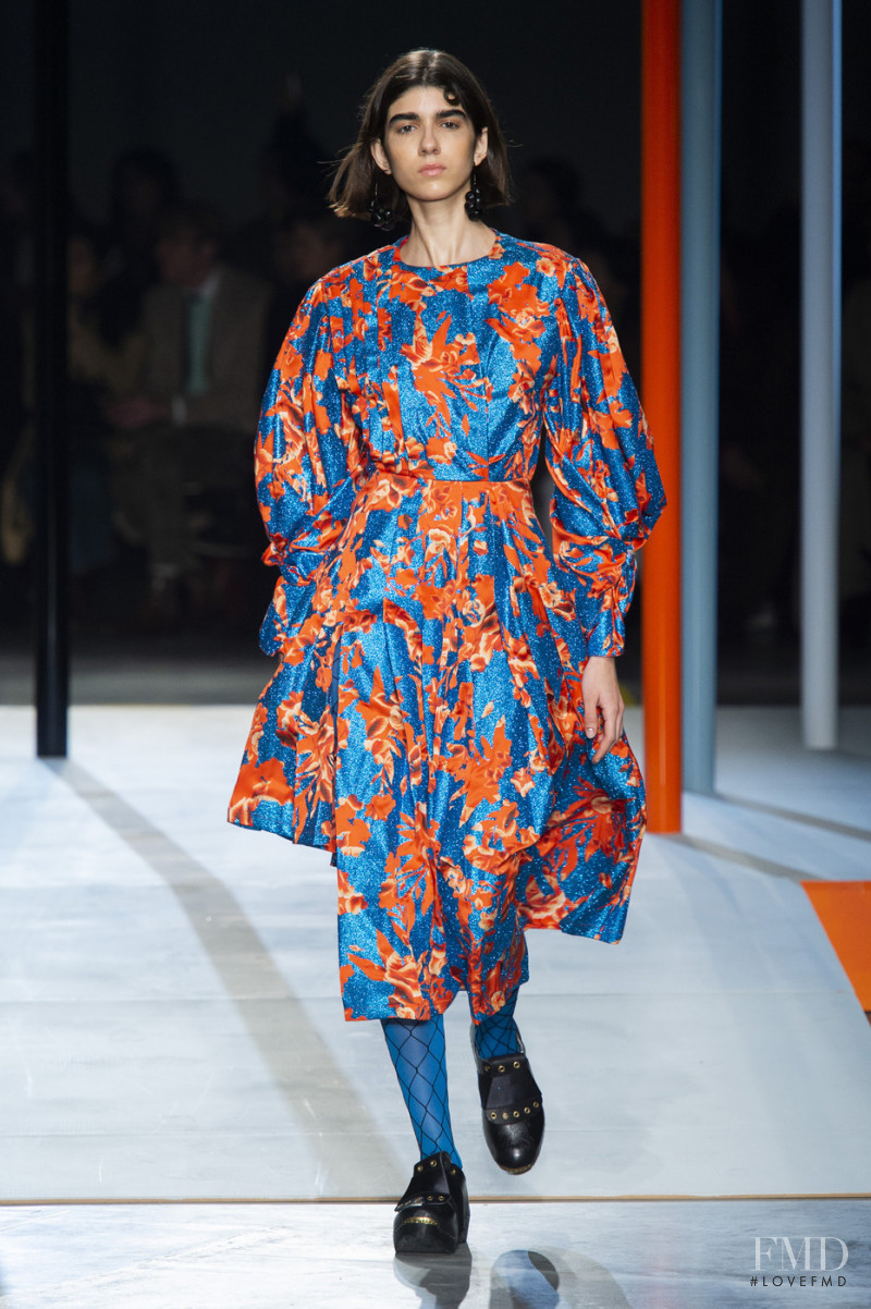 Rebeca Solana featured in  the Preen by Thornton Bregazzi fashion show for Autumn/Winter 2019