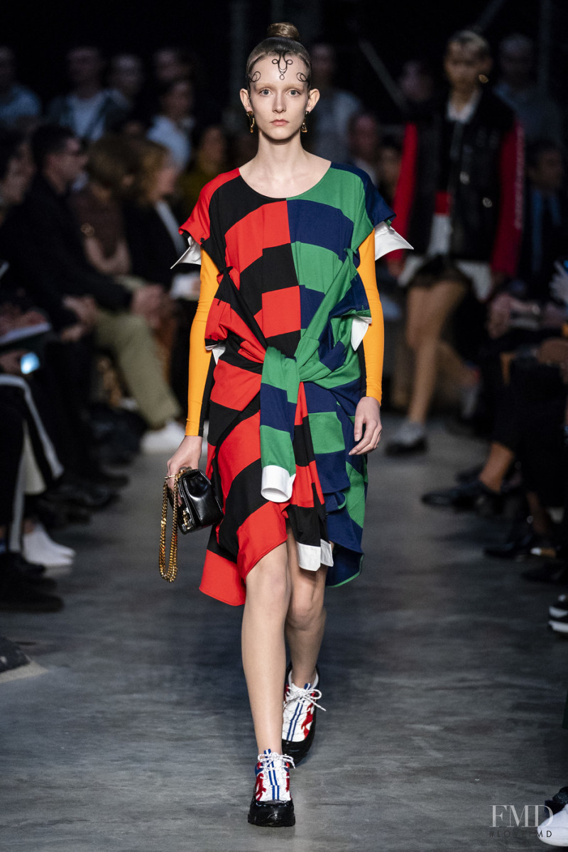 Bethany Duffy featured in  the Burberry fashion show for Autumn/Winter 2019