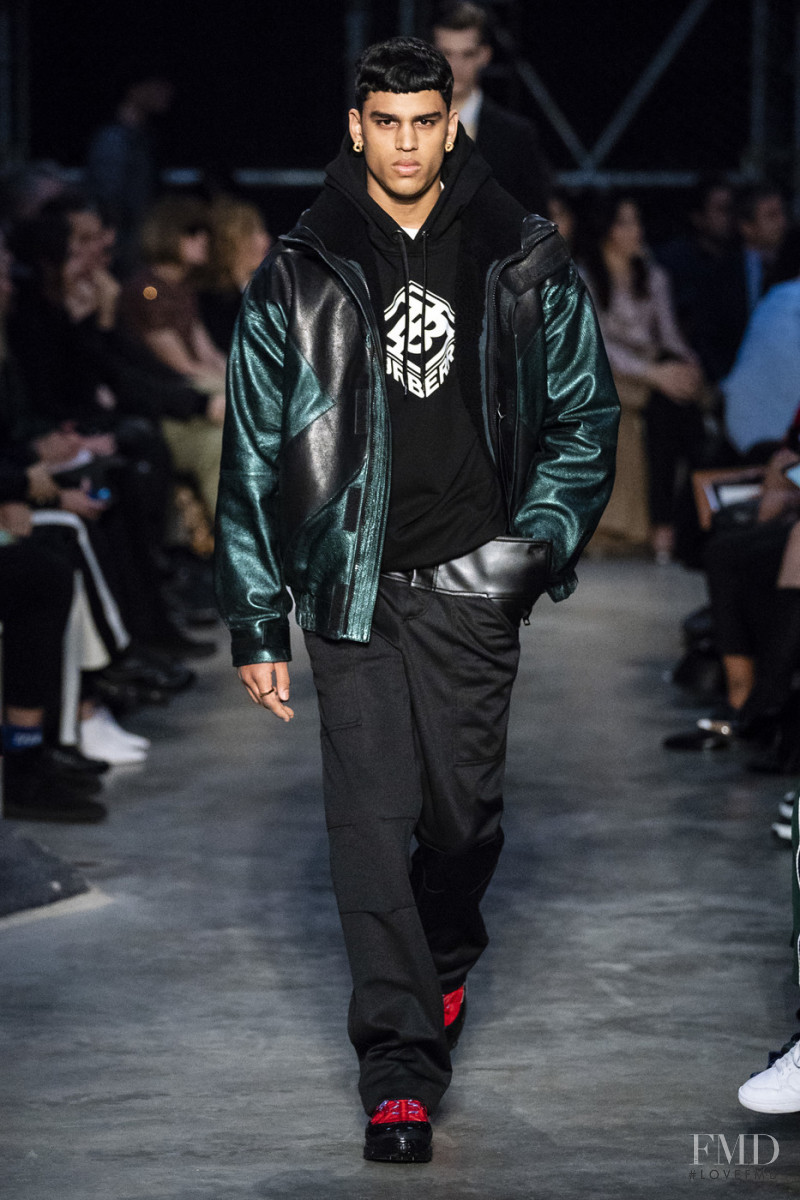 Keone Pillay featured in  the Burberry fashion show for Autumn/Winter 2019