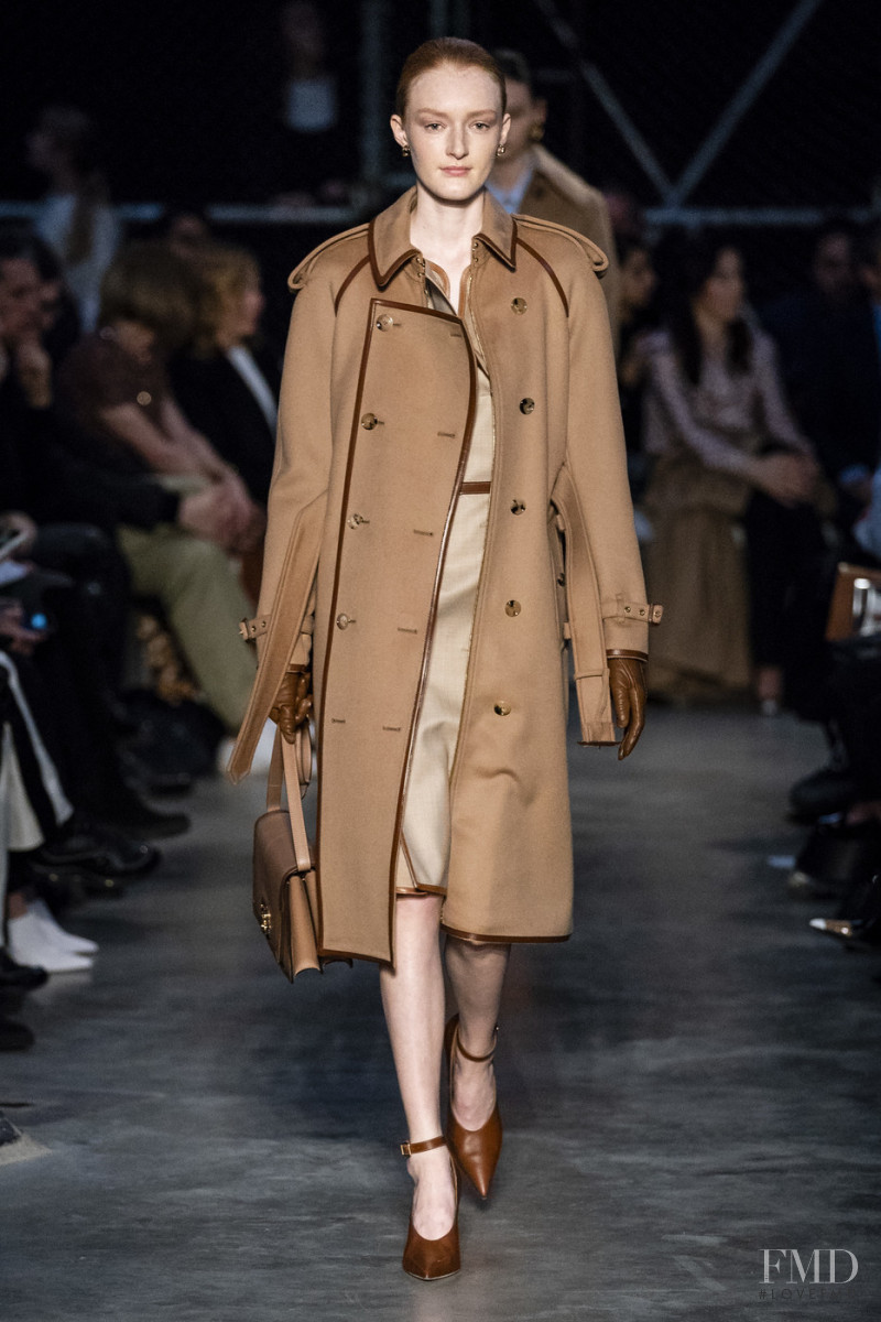 Ande Meijer featured in  the Burberry fashion show for Autumn/Winter 2019