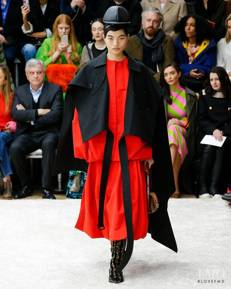 Chun Jin featured in  the J.W. Anderson fashion show for Autumn/Winter 2019
