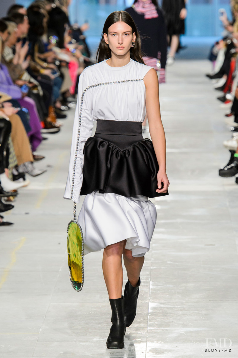 Chai Maximus featured in  the Christopher Kane fashion show for Autumn/Winter 2019
