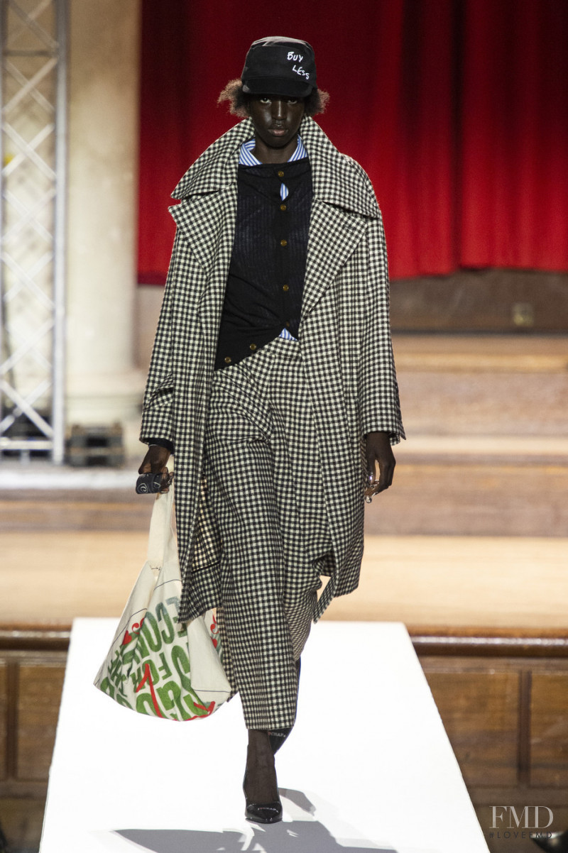 Niko Riam featured in  the Vivienne Westwood fashion show for Autumn/Winter 2019