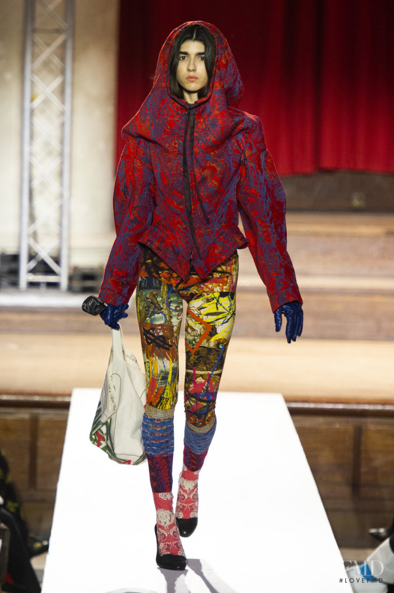 Rebeca Solana featured in  the Vivienne Westwood fashion show for Autumn/Winter 2019