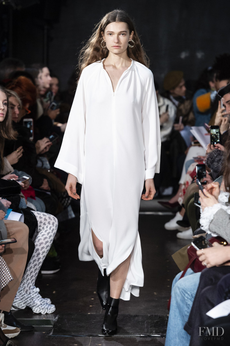Laura Schoenmakers featured in  the Eudon Choi fashion show for Autumn/Winter 2019